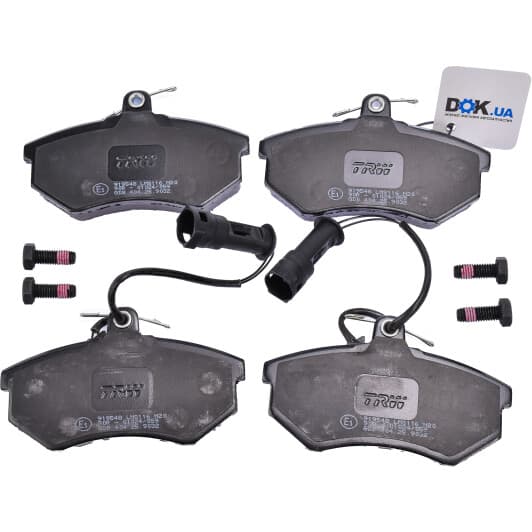 GDB404 TRW Тормозные колодки