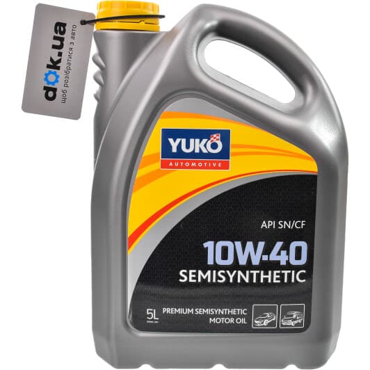 Yuko Semisynthetic 10W-40 (5 л) моторна олива