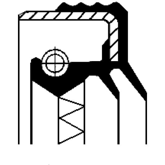 12019597 Corteco Сальник півосі