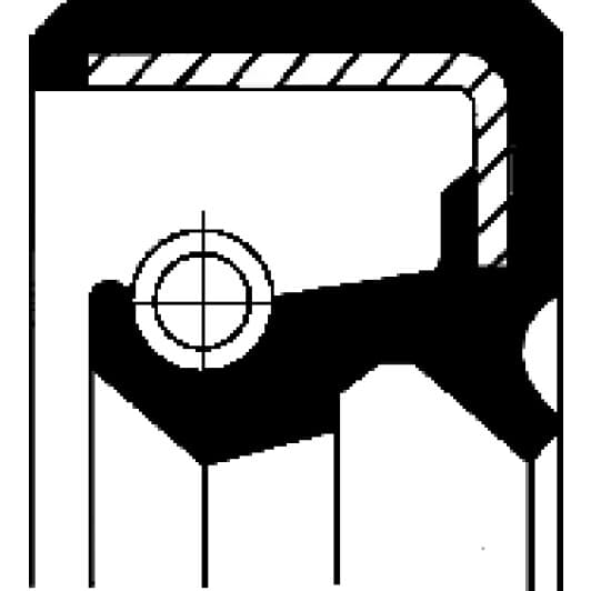 19015048 Corteco Сальник первинного вала