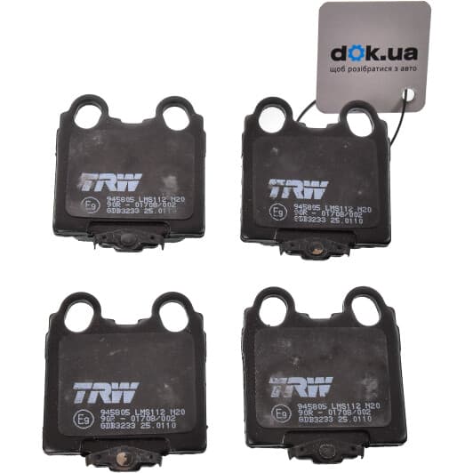 GDB3233 TRW Тормозные колодки