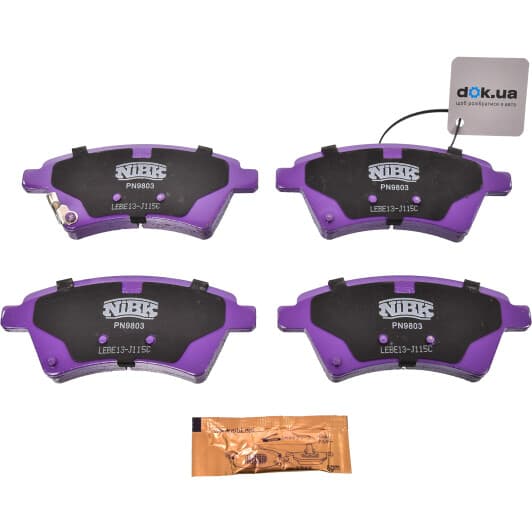 PN9803 NiBK Тормозные колодки