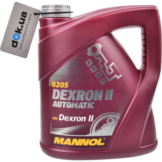 Mannol Dexron II Automatic (4 л) трансмиссионное масло