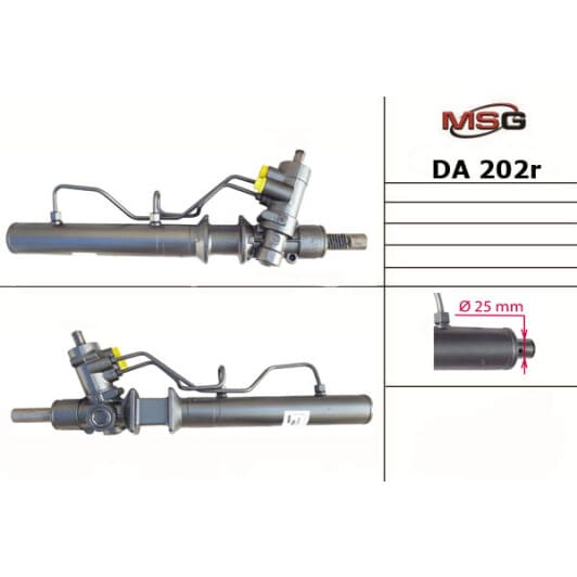 da202r MSG (відновлення) Рулевая рейка для Daewoo Leganza