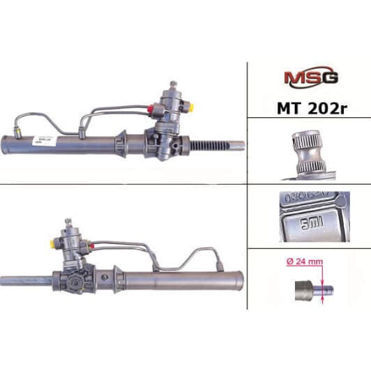mt202r MSG (відновлення) Рулевая рейка