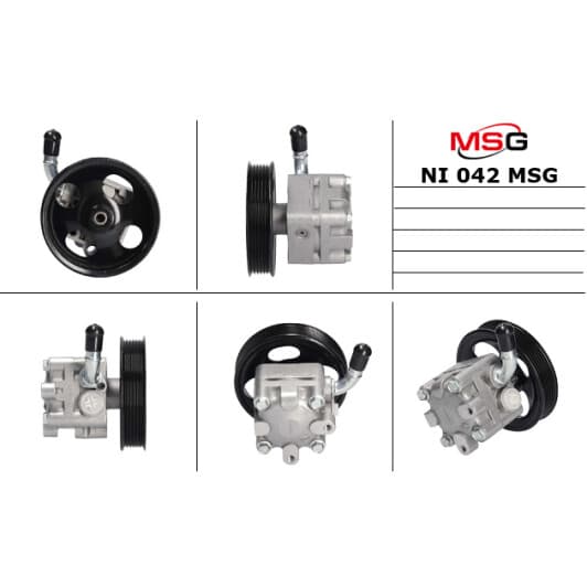 NI042 MSG Насос ГУР для Nissan Murano