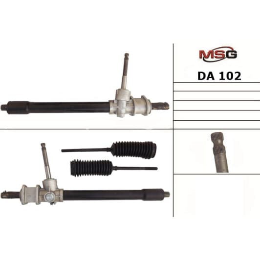 DA102 MSG Рулевая рейка