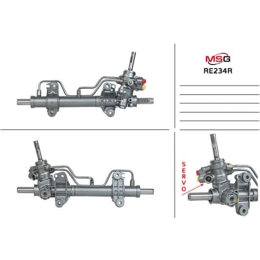 re234r MSG (відновлення) Рулевая рейка для Renault Laguna