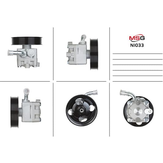 NI033 MSG Насос ГУР