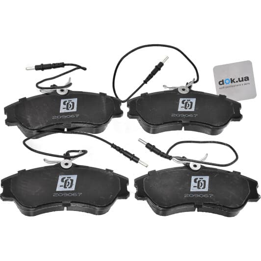 209067 Solgy Тормозные колодки