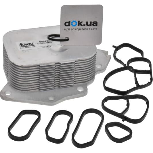 90670 Nissens Оливний радіатор двигуна