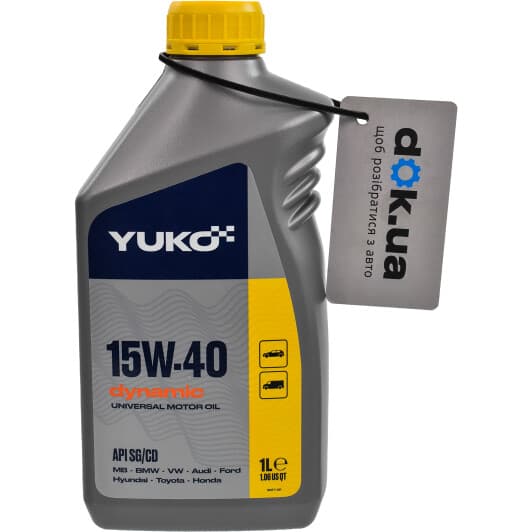 Yuko Dynamic 15W-40 (1 л) моторна олива