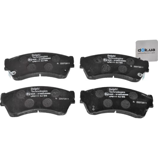 LP2111 Delphi Гальмівні колодки для Mazda 6