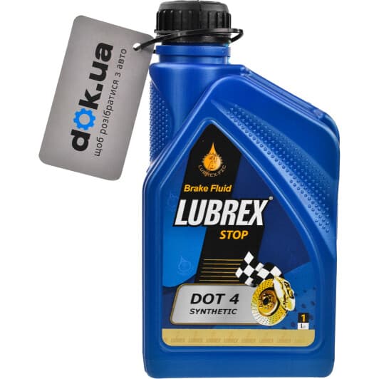 Гальмівна рідина Lubrex Brake Fluid DOT 4 пластик
