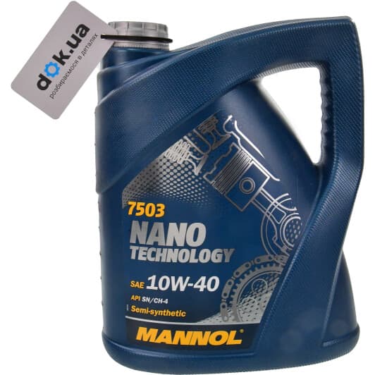 Mannol Nano Technology 10W-40 (5 л) моторное масло