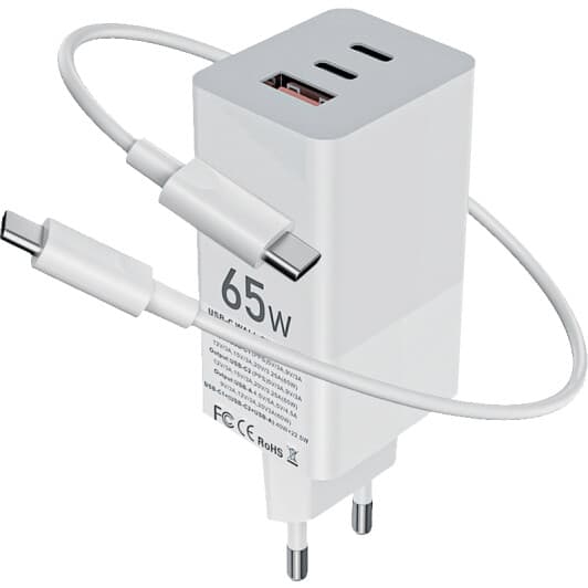 Сетевое зарядное устройство Gelius Nimble GaN GP-HC051 90473 65 Вт