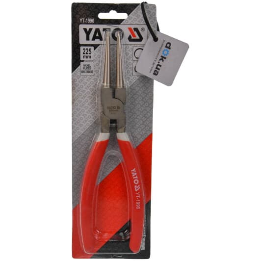 Круглогубці Yato YT-1990 225 мм