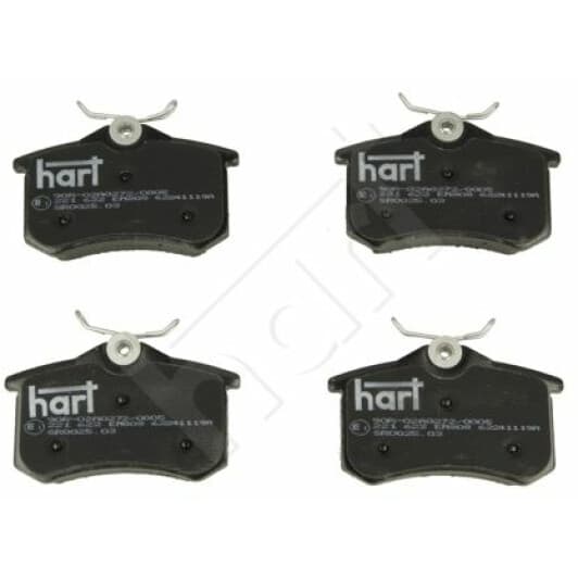 221622 Hart Тормозные колодки