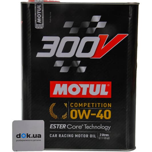 Motul 300V Competition 0W-40 моторное масло