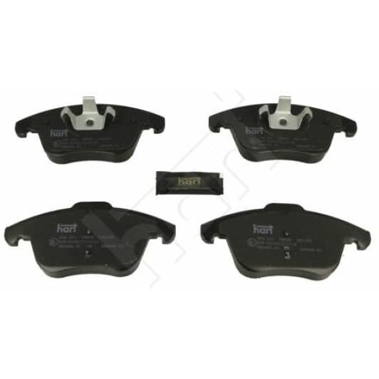 260551 Hart Гальмівні колодки для Land Rover Range Rover Evoque