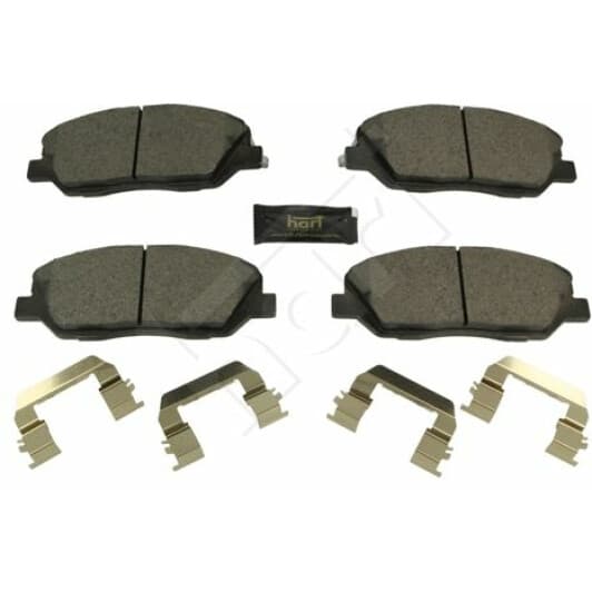260751 Hart Тормозные колодки