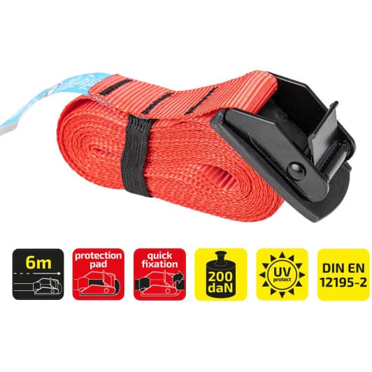 Стяжний ремінь Heyner TransportFix Protect 2 т 6 м 880600