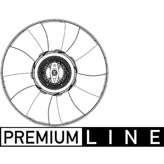 cff493000p Mahle Вентилятор системы охлаждения двигателя