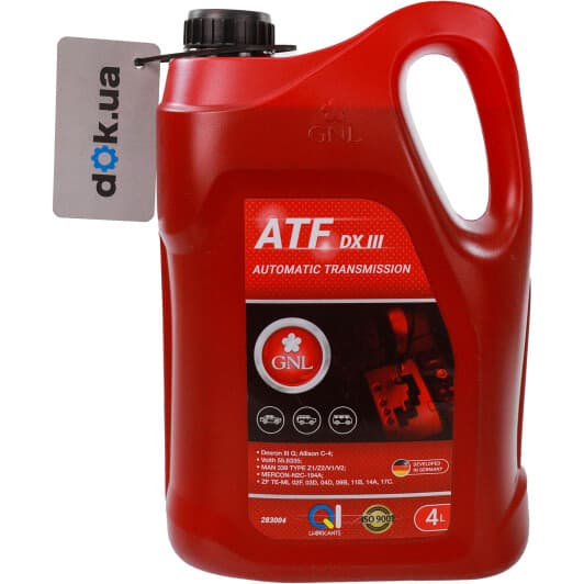 Трансмиссионное масло GNL ATF DX III синтетическое
