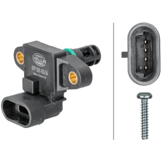 6PP 009 400-341 Behr Hella Датчик тиску системи впуску