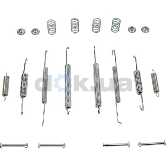 D3892A Autofren Seinsa Монтажний комплект барабанних гальмівних колодок