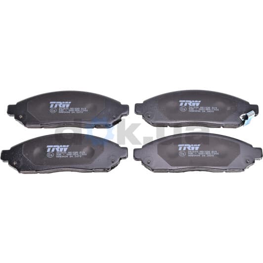 GDB3404 TRW Тормозные колодки