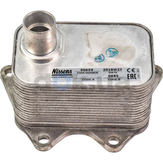 90659 Nissens Оливний радіатор двигуна