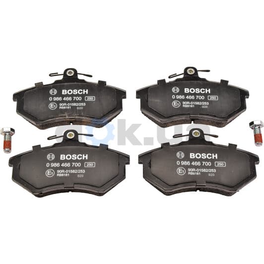 0 986 466 700 Bosch Гальмівні колодки