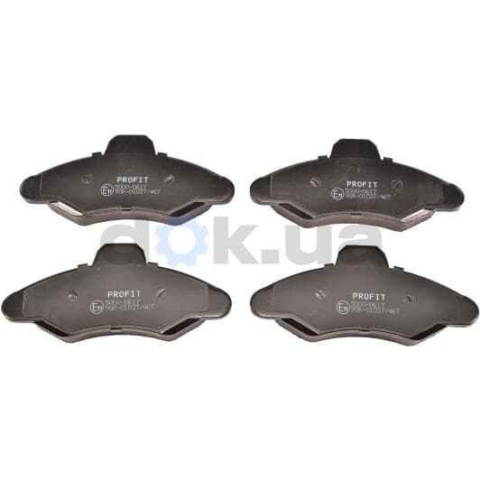 5000-0617 Profit Тормозные колодки для Ford Escort