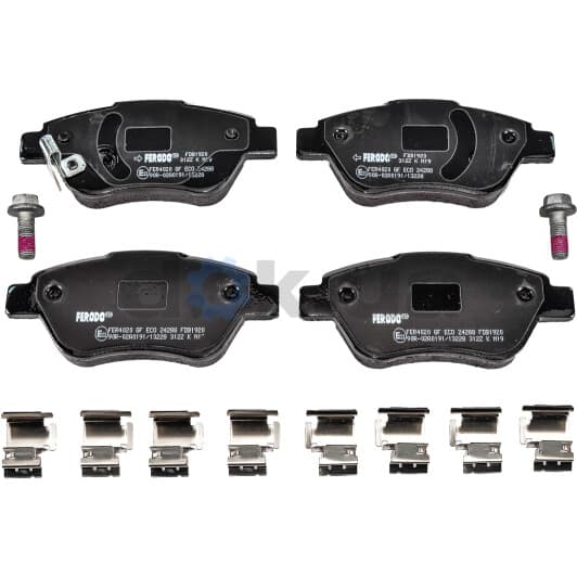 FDB1920 Ferodo Тормозные колодки
