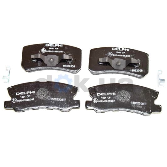 LP1691 Delphi Тормозные колодки