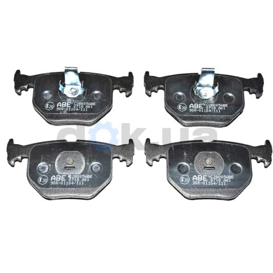 C2B005ABE ABE Тормозные колодки