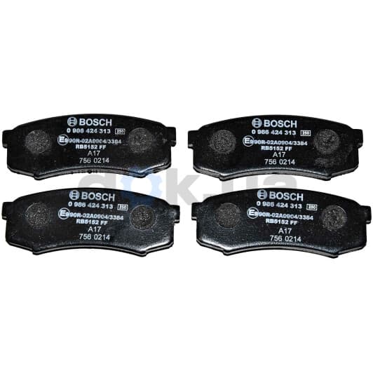 0 986 424 313 Bosch Гальмівні колодки