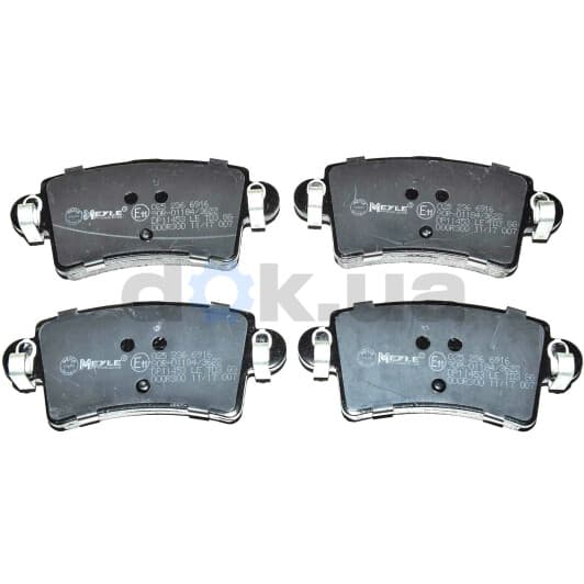 025 236 6916 Meyle Тормозные колодки