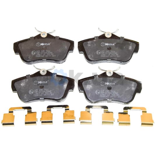 025 245 7816 Meyle Тормозные колодки