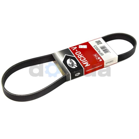 6PK853 Gates Поликлиновой ремень