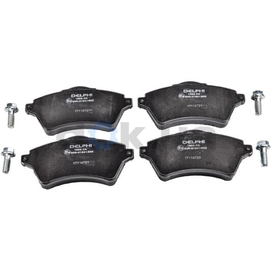 LP1652 Delphi Тормозные колодки для Land Rover Freelander