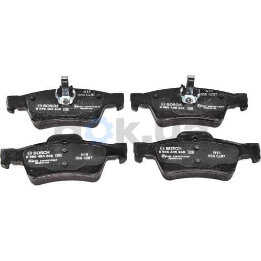 0 986 495 248 Bosch Тормозные колодки