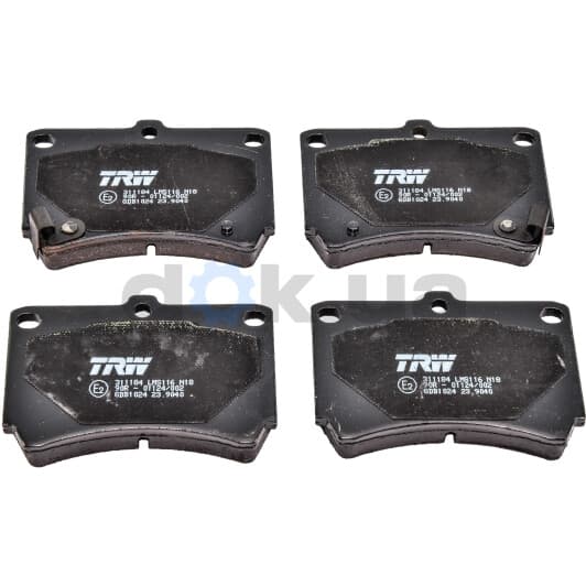 GDB1024 TRW Гальмівні колодки
