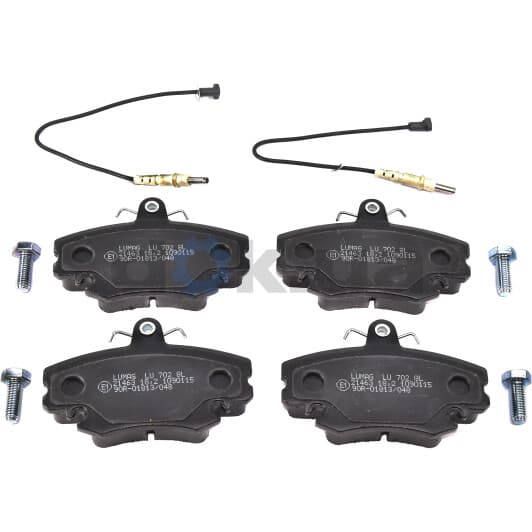 21463 00 702 10 Breck Тормозные колодки