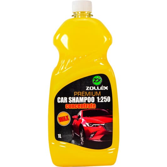 Концентрат автошампуня Zollex Car Extra Wax Shampoo с воском