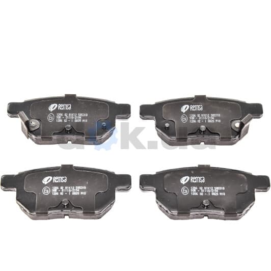 1286.02 Remsa Гальмівні колодки