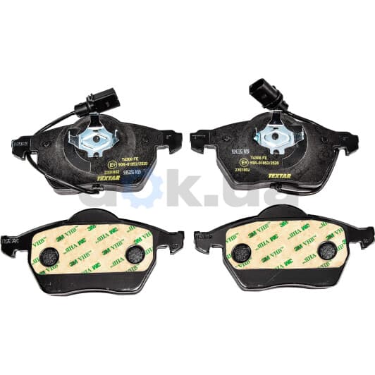 2301802 Textar Тормозные колодки