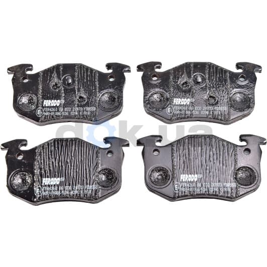 FDB558 Ferodo Тормозные колодки