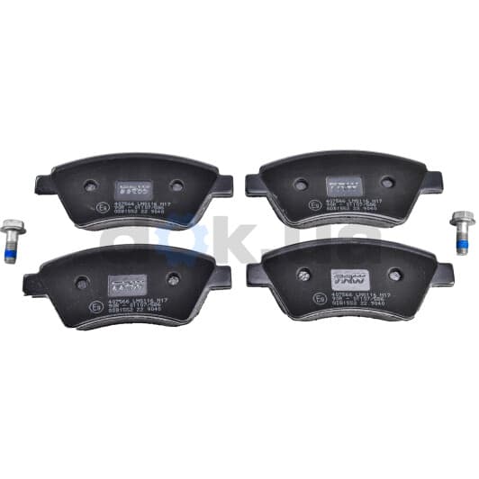 GDB1552 TRW Тормозные колодки